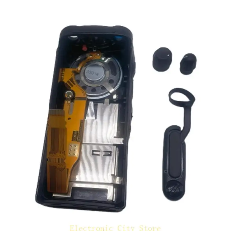 Przednia obudowa obudowa zgina zamienniki kablowe dla Pro5150 HT750 Walkietalkie Radio HU8D