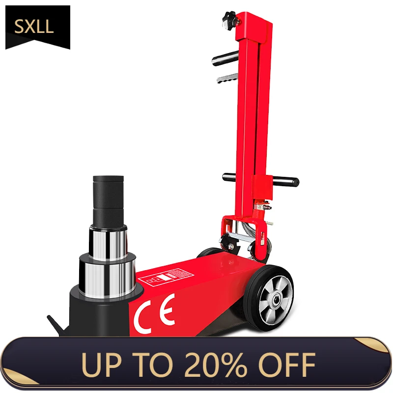 

SXLL Vehicle Tools Heavy Duty 50 Tons 80 Tons 100 Tons Pneumatic Air Operation Truck Maintenance Lift Hydraulic Floor Jacks
