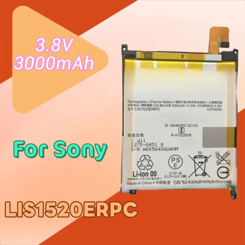

New 3.8V 3000mAh Replacement Phone Battery LIS1520ERPC For Sony Xperia Z Ultra ZU L4 Xl39h C6802 C6833 Togari High Quality