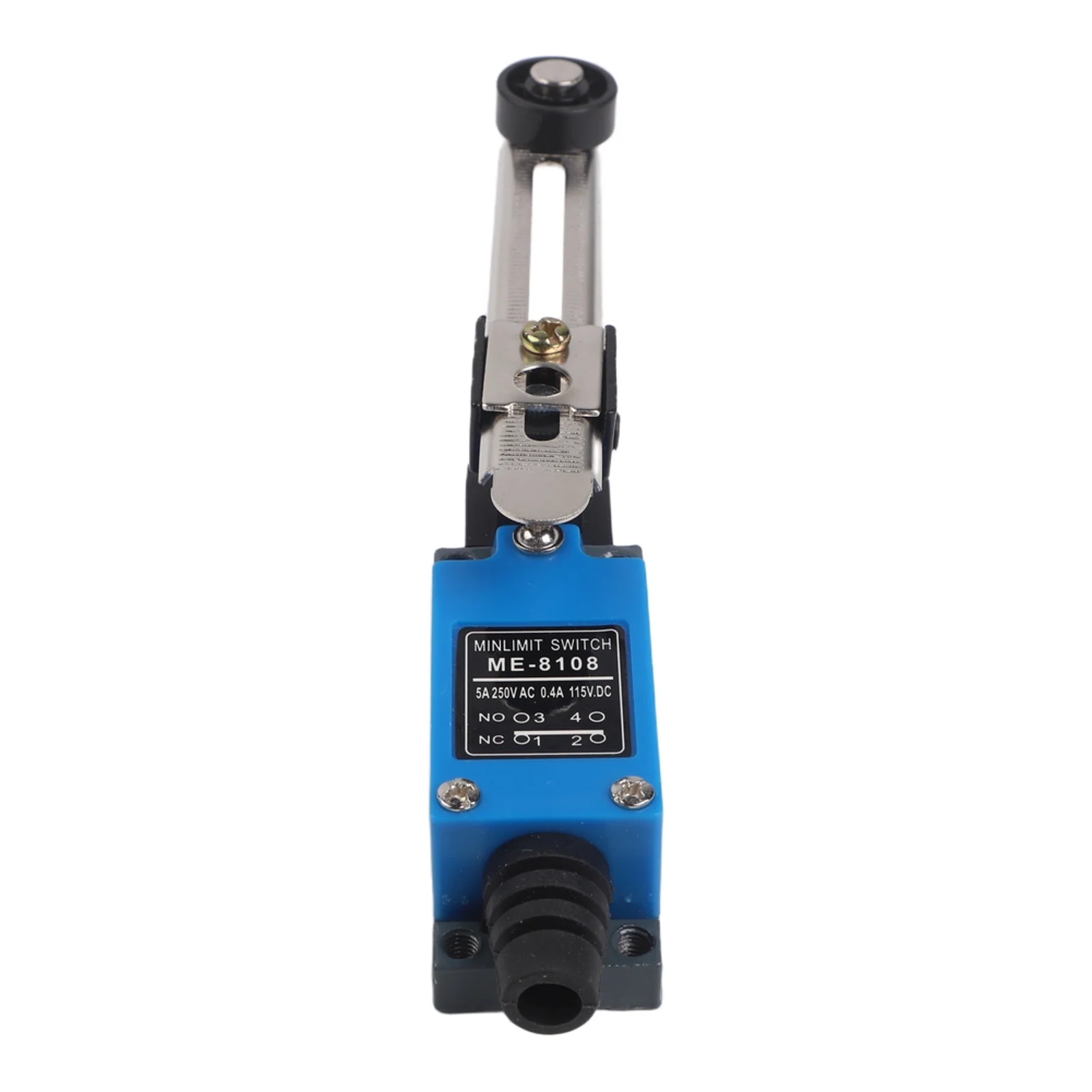 1 X IP65 Waterproof Travel Switch ME-8108 Limit Switch Limit Switch Rotary Adjustable Roller Lever Arm Travel Switch 1NO1NC