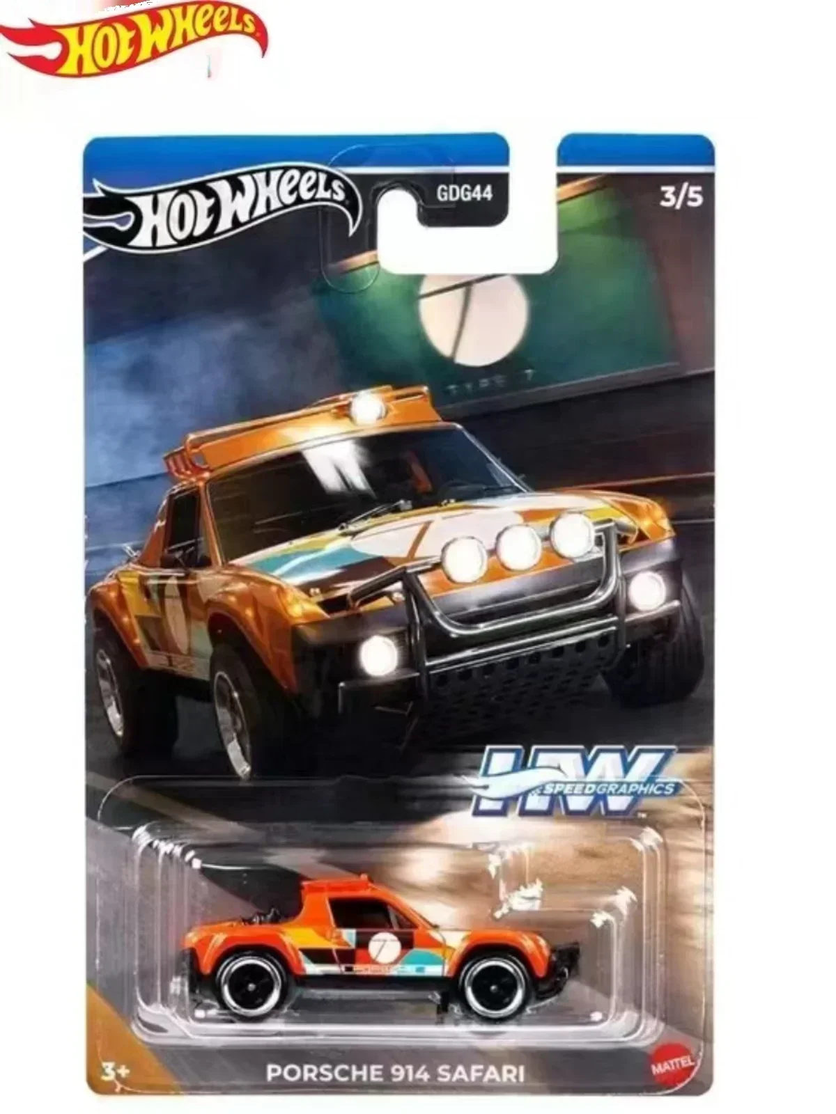 Official Hot Wheels Car Speed Graphics Boys Toys 1:64 Diecast Big Air Ble-air Mazda RX-3 Porsche Range Rover Civic Model Gift