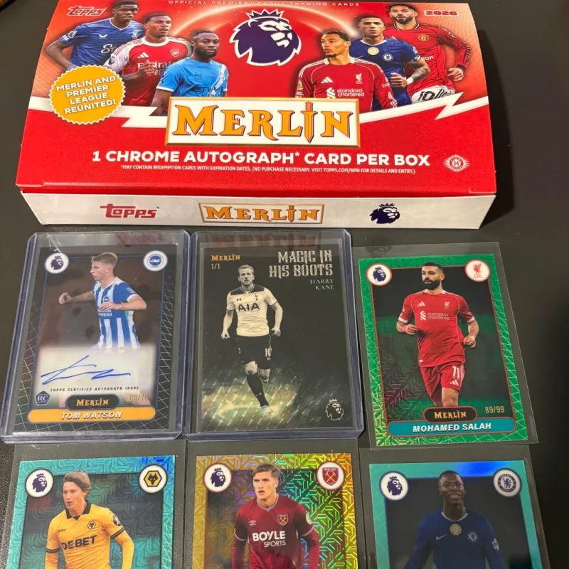 

Genuine Stock 2025/26 Topps Merlin Premier League Soccer Series Value Edition Trading Cards Surprise Collection Surprise Gift