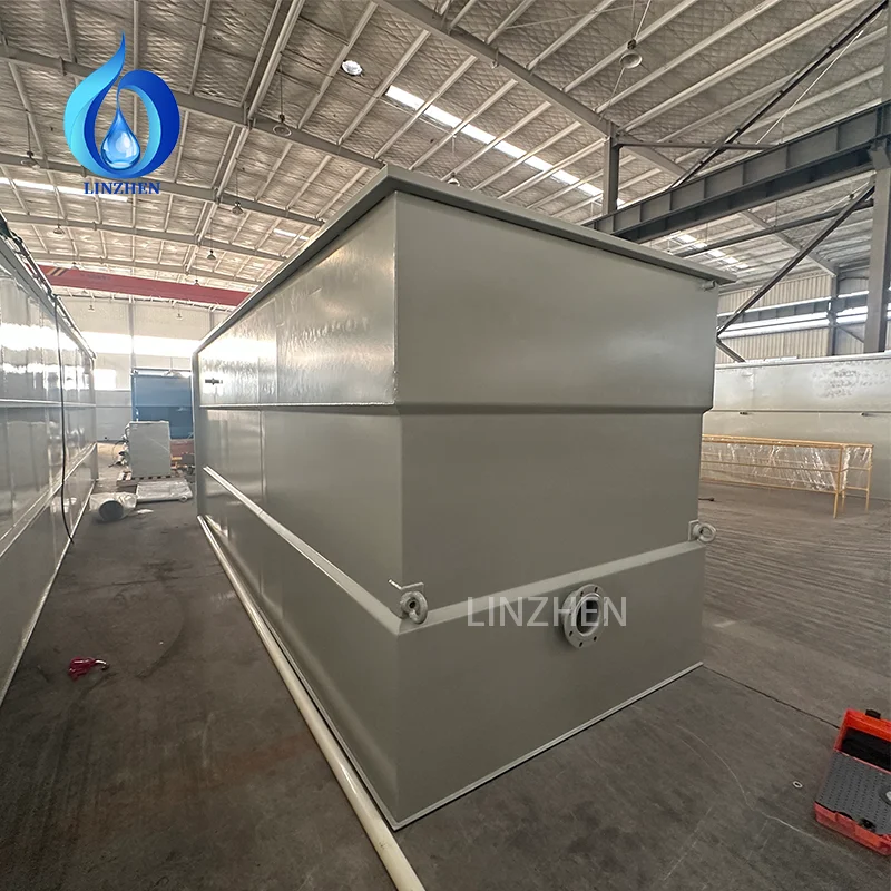 Pianta per il trattamento delle acque reflue con fanghi attivi da 220 V Pianta per il trattamento delle acque reflue con 1 anno di garanzia Impianto per l'idratazione dei fanghi