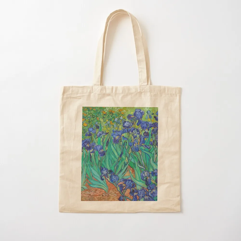 

Irises by Van Gogh (1889) Tote Bag canvas tote bag eco pack