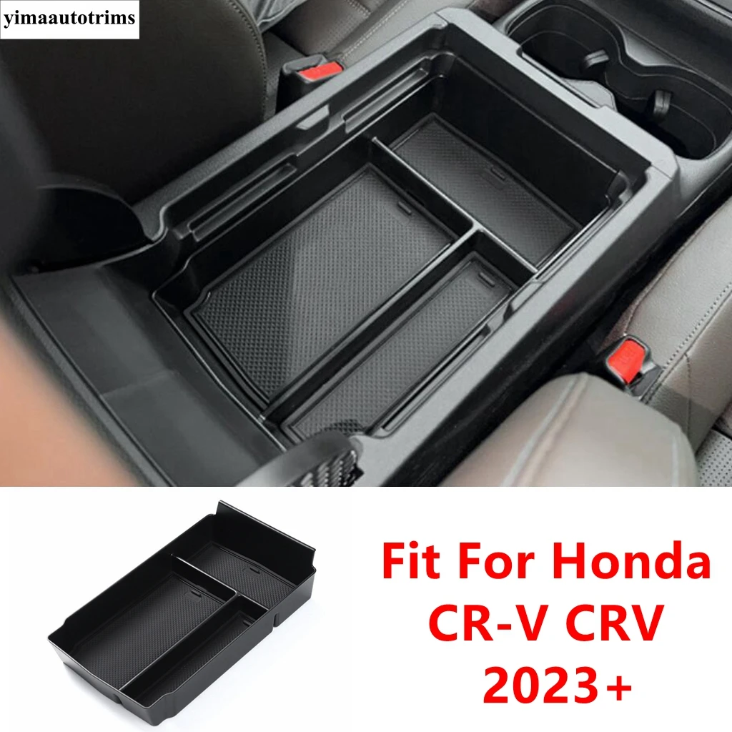 

Car Central Console Storage Box Phone Glove Holder Tray Container Organizer Accessories Interior For Honda CR-V CRV 2023 2024