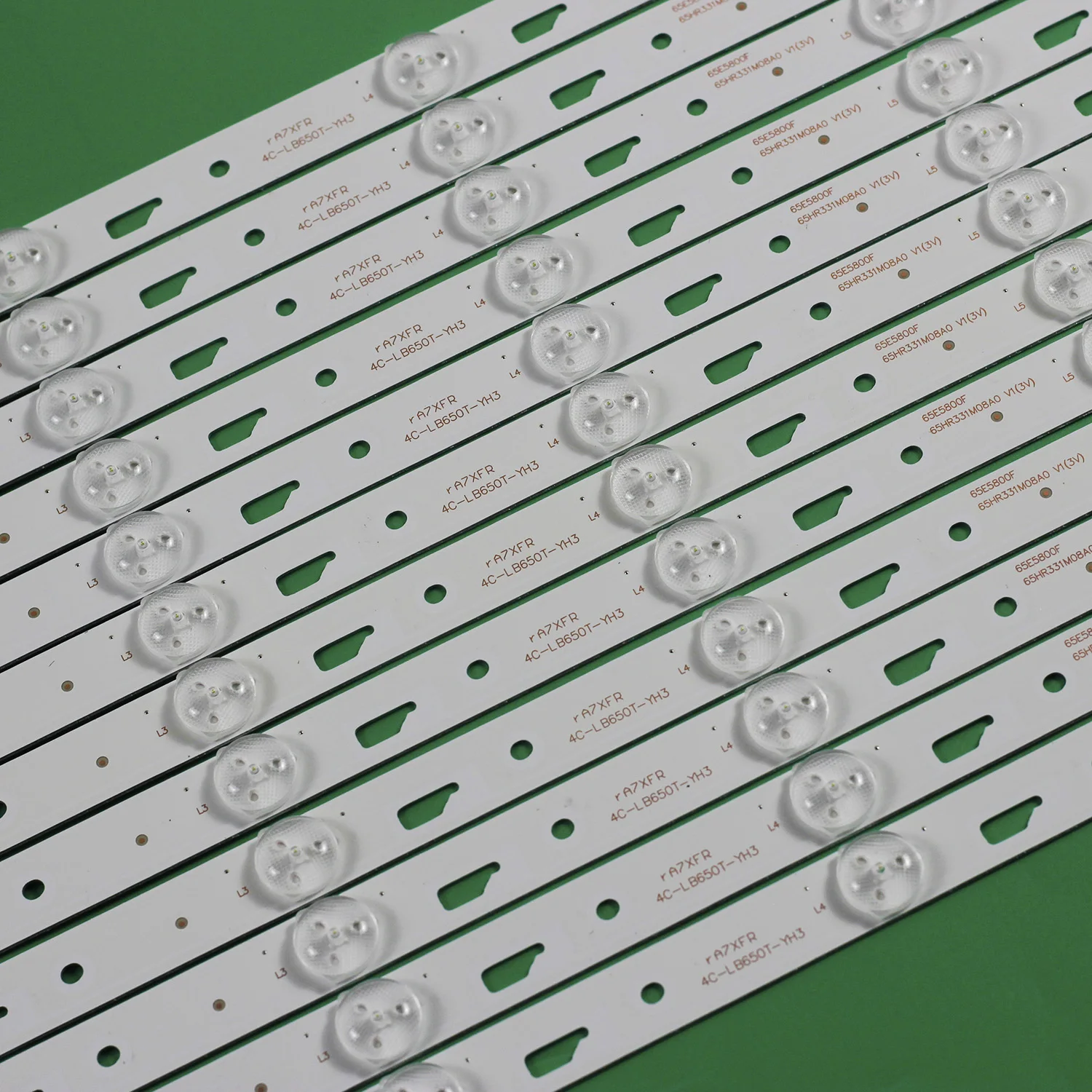 Striscia di retroilluminazione a LED per Thomson 65 ua6606 L65E5800A L65E5800F LVU650CC per T C muslimah