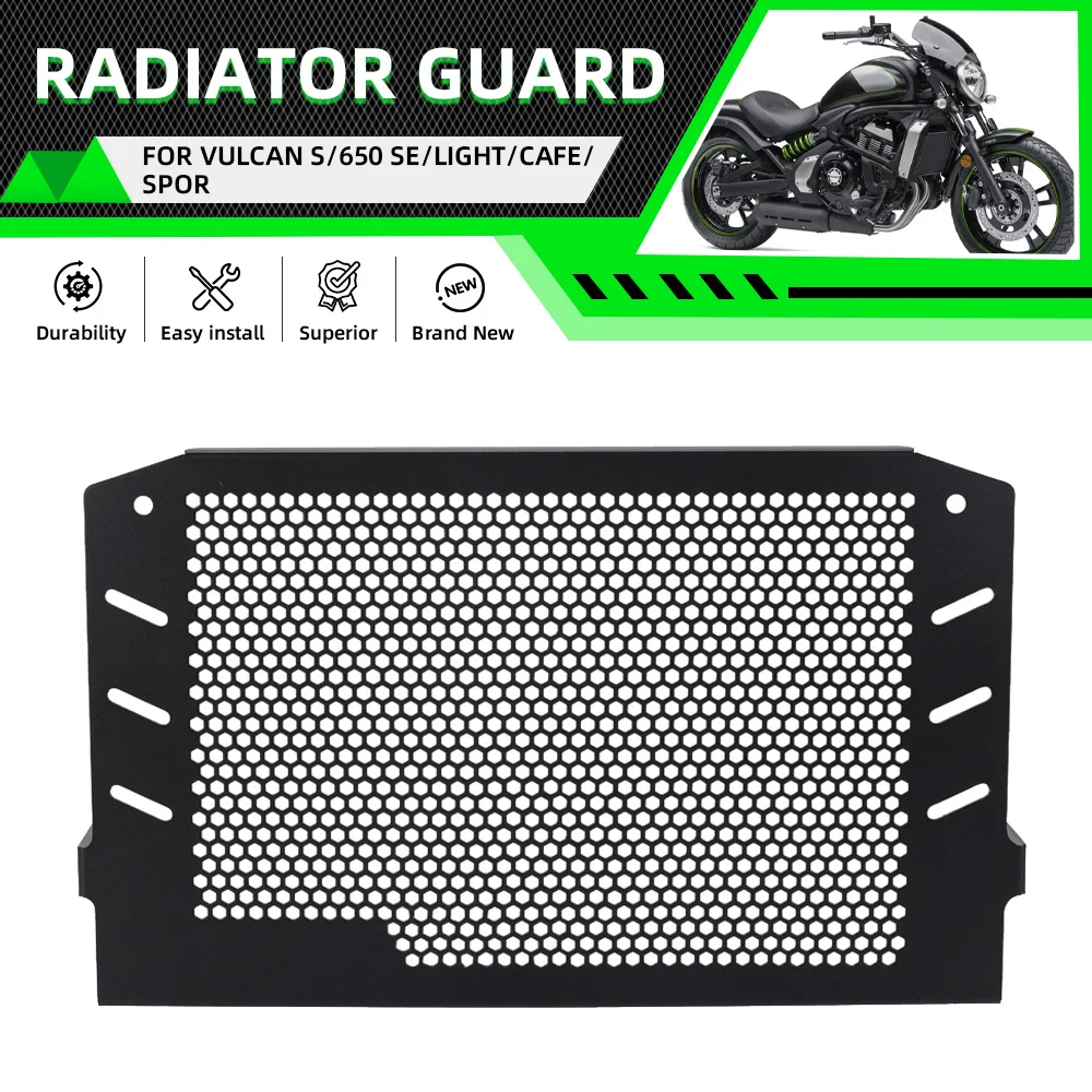 

For Kawasaki VULCANS 650 S650 VULCAN S 650 SE Light Cafe Spor Motorcycle Accessories Radiator Guard Protector Grille Grill Cover