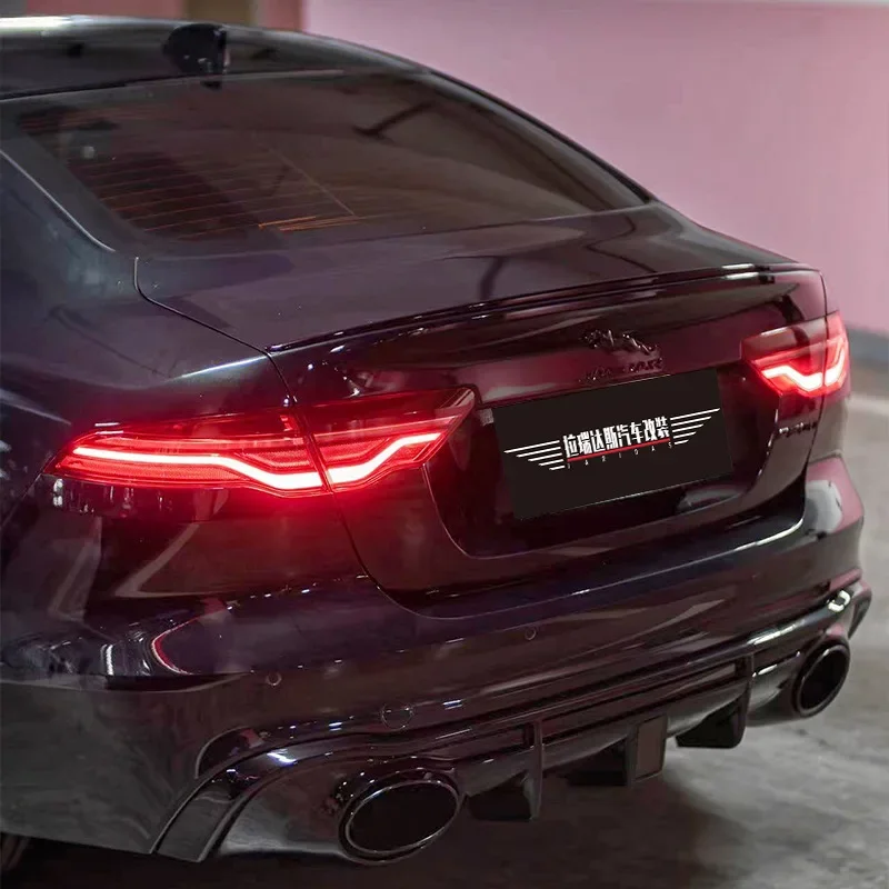 

Carbon Fiber Rear Lip For 2020-2023 Jaguar XFL Modified Small Surround Car Exterior Modification Accessories