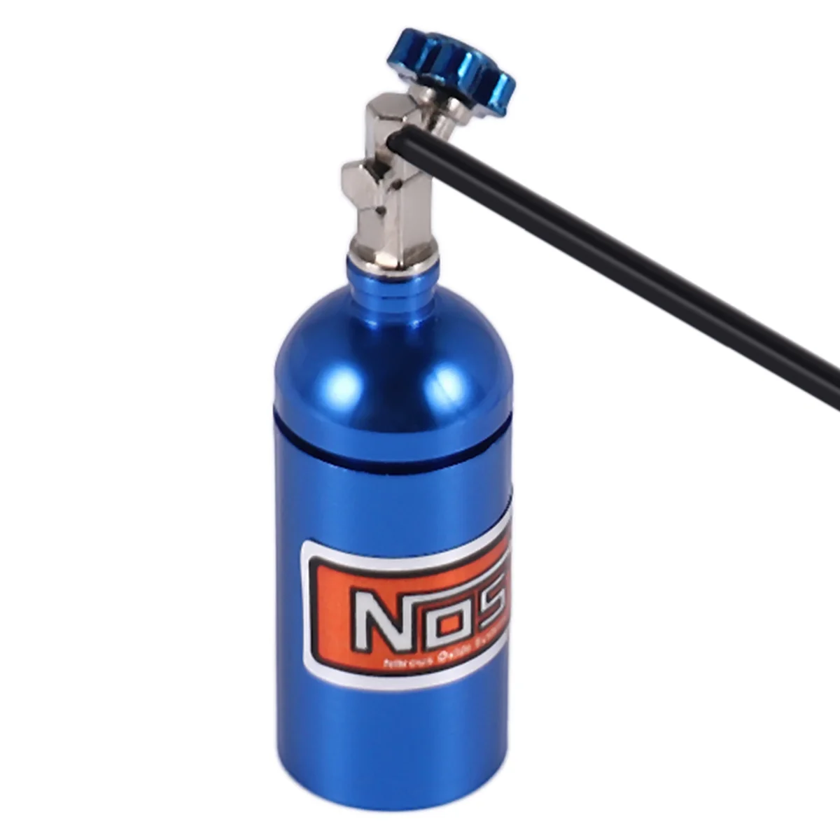 A43M Metal Simulated NOS Nitrogen Bottle for 1/10 RC Crawler Car Defender Bronco RC4WD D90 D110 TRX4 Axial Scx10 90046,Blue