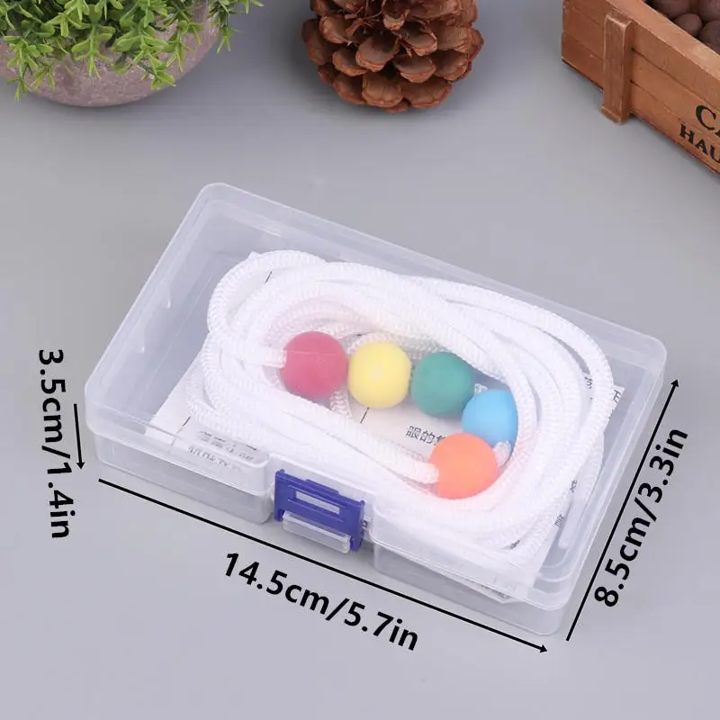 スポーツ視力トレーニングツール - 視力不全のための五珠ブロックストリング、目標指向練習