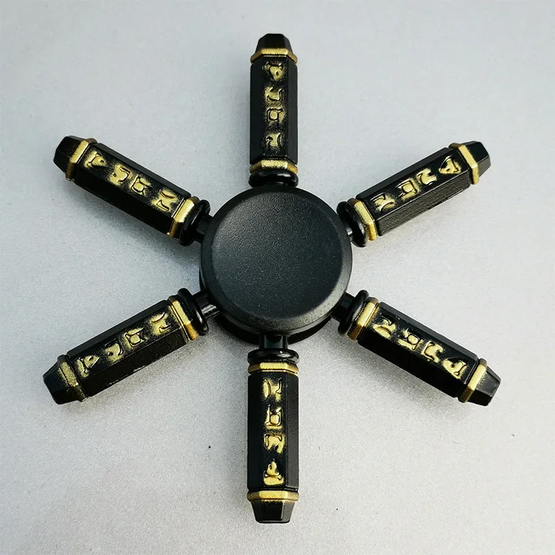 ダーツ手裏剣フィジェットスピナー忍者金属ハンドスピナー亜鉛合金自閉