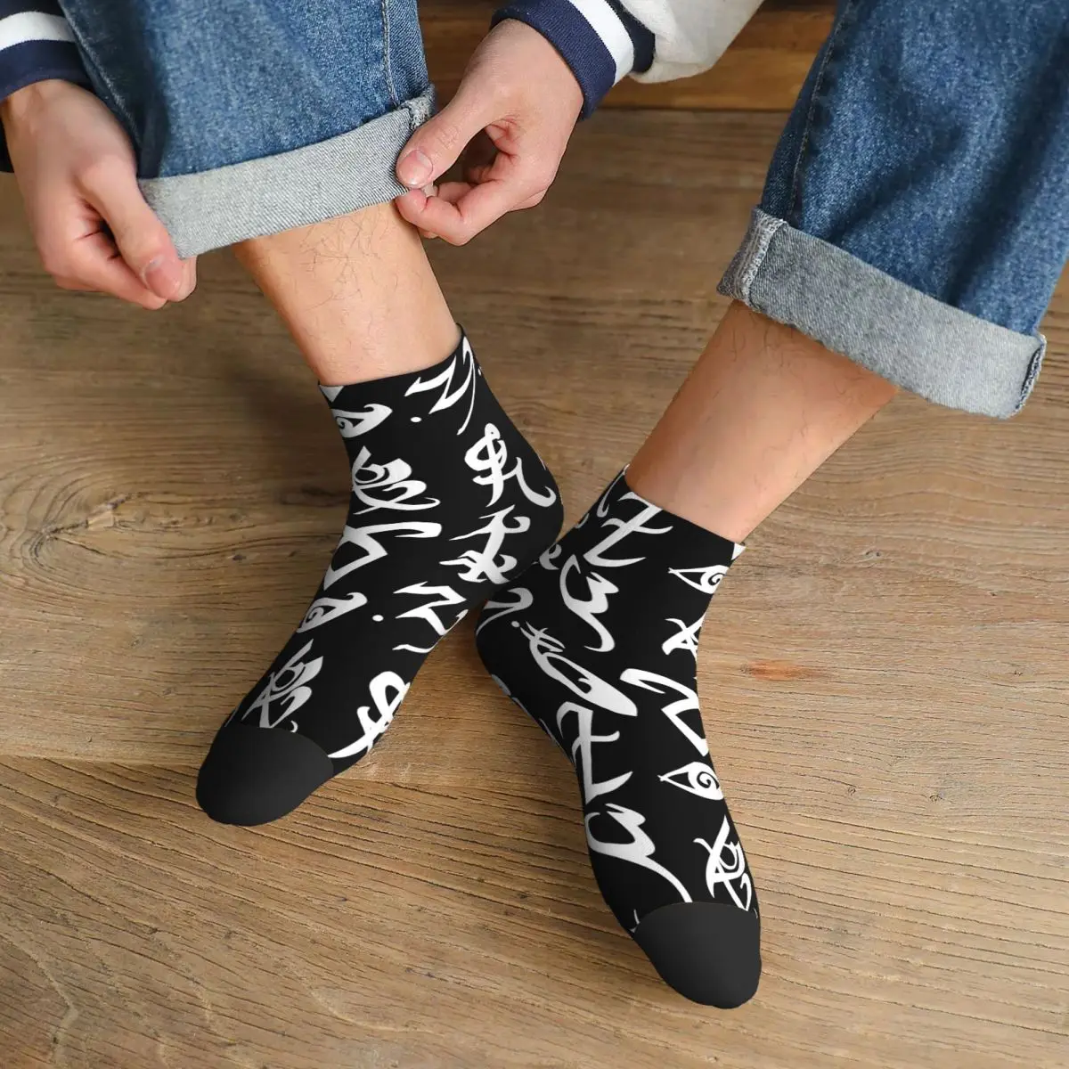

Shadowhunters, Shadowhunters Runes, Mortal Instruments Socks Harajuku Stockings All Season Socks Accessories for Man's Woman's