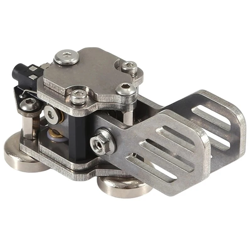 AT51-CW Morse Key Mini Aluminum Alloy Portable Telegraph Key Paddle Key With Magnetic Base For Ham Radio Short Wave
