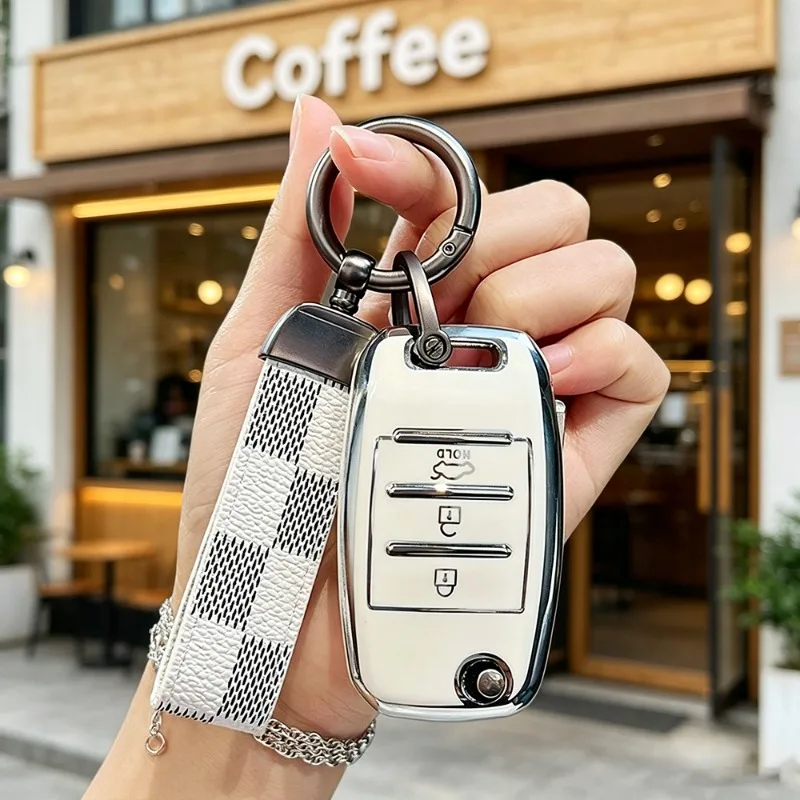 TPU Auto-Klappschlüssel-Hülle für KIA Rio 3 K2 Ceed Cerato K3 K5 Sorento Sportage Soul K4 Picanto Optima Forte Stinger