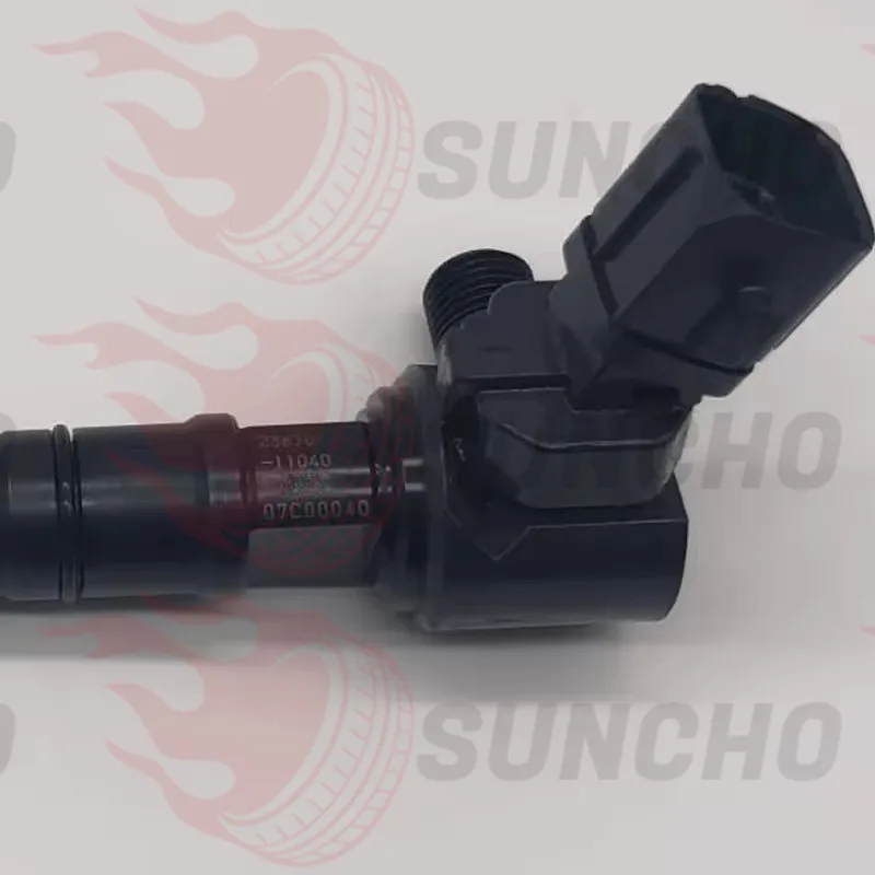 For Denso Toyota Hilux 2.4L 2GD Engines Fuel Injector Assy 23670-19065 23670-11040