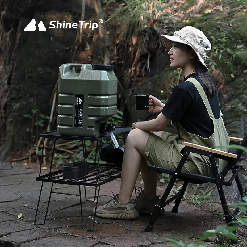 

Уличное ведро из чистого автомобиля, пищевой пластик для домашнего хранения воды, ведро большой емкости для кемпинга с краном