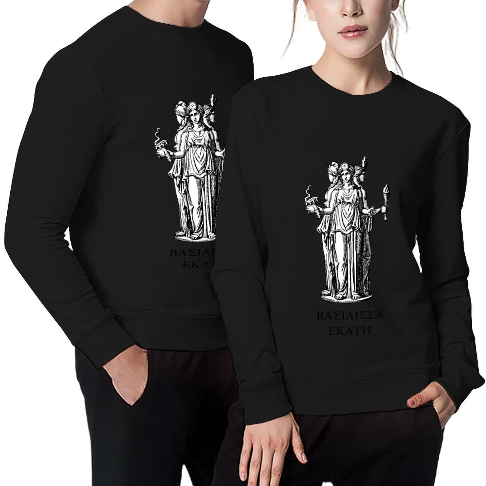 

Hekate, goddess of witchcraft Pullover fashion men men's coat autumn tracksuit oversize sweatshirts
