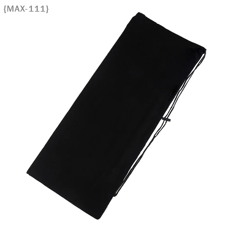 【Ja】1Pc Velvet Drawstring Tennis Racket Bag - Large Capacity Protective Cover with Portable Pocket for Paddles