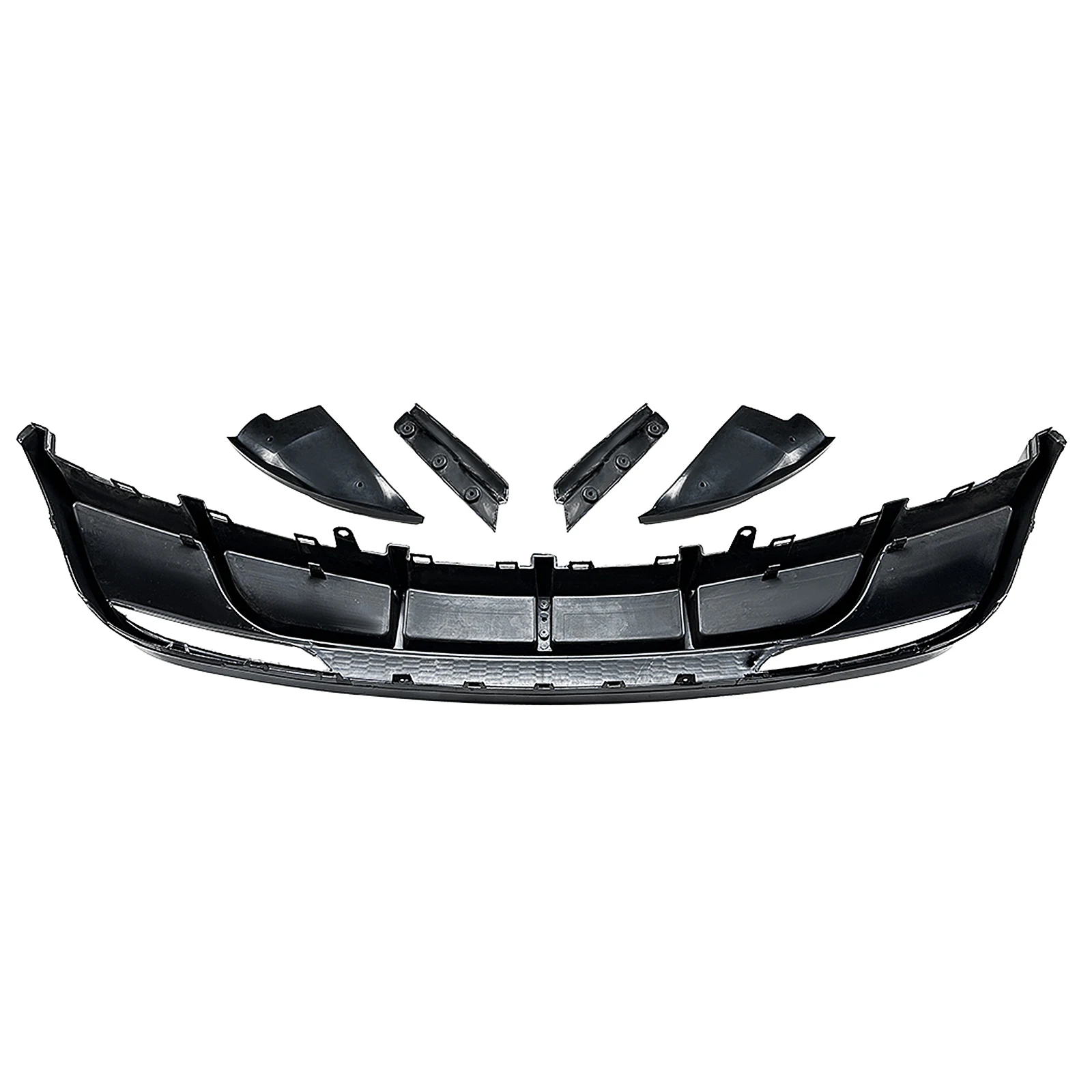 Диффузор заднего бампера для Tesla Model 3 2024-2025, углеродное волокно/глянцевый черный чехол, нижний хвостовой разветвитель, кронштейн, протектор