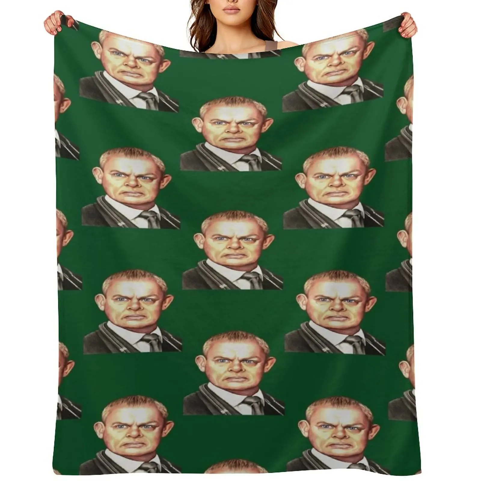 

Doc Martin Martin Clunes Long Sleeve PersonalizedTrendy, Hoodie Sweat Custom GiftEssen Throw Blanket Summer Travel Blankets