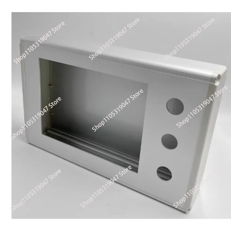 Industrial automation control 7 inch 10.1 inch touch screen handheld aluminum alloy side cover plastic installation box