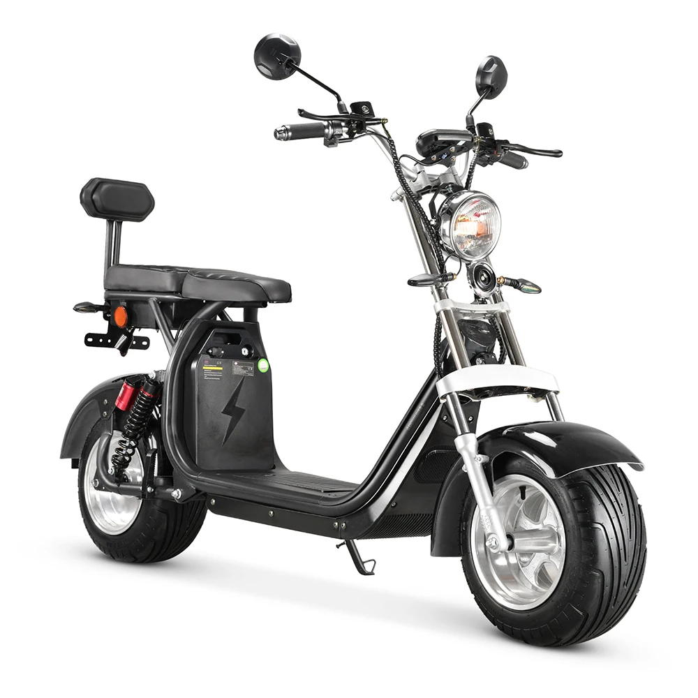 

Factory Price New e electric citycoco 1500W scooters and electric scooters 60V 12Ah battery fat tire electric scooter