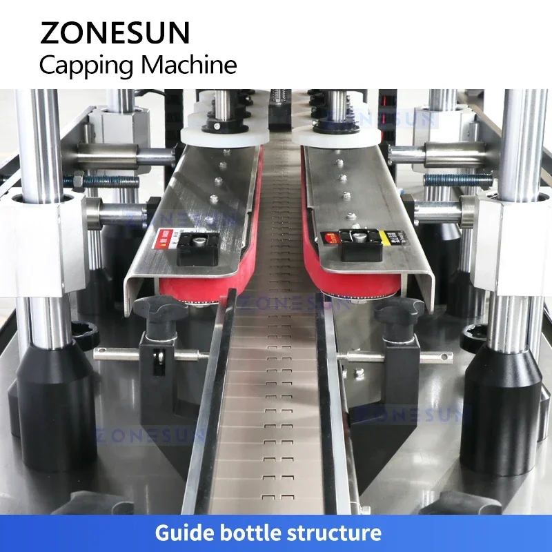 Zonesun ZS-XG440B Tappatrice per mandrino Tappatrice ad alta velocità Tappatrice per viti Tappatrice per bottiglia con tappo a vite