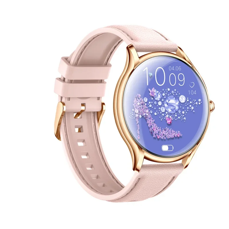 

Gaines Women Smart Watch QS36 BT Call 1.43inch Amoled Screen Wristwatch Health Monitoring Sport Fitness Tracker Ladies Smartwatc