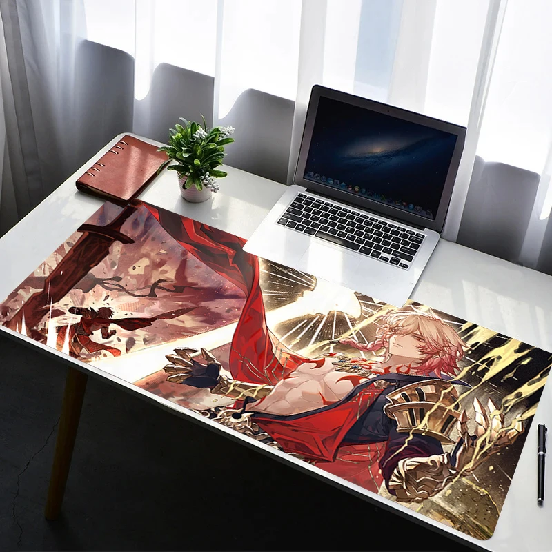 Mouse Pad Laptop Rubber Extended Desktop Mat Honkai Star Rail Mydei Computer Gamer Mousepad PC Gaming Accessories Keyboard Pad