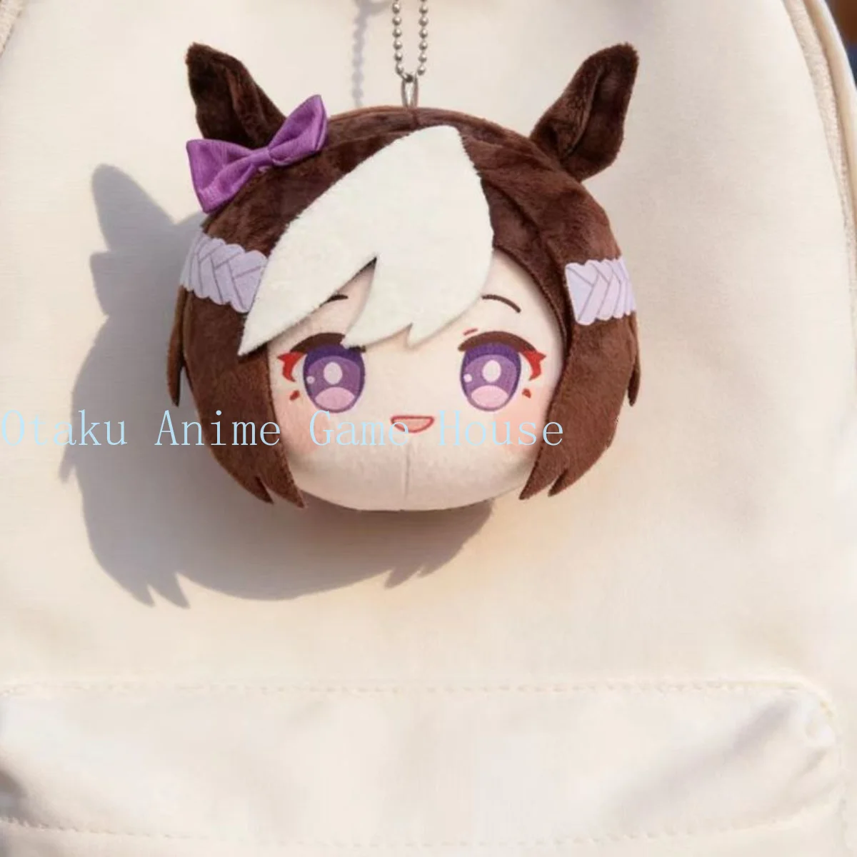 Uma Musume Oguri Cap Tokai Teio Agnes Tachyon Kawaii Plush Doll Anime Stuffed Toy Cotton Ball Fluffy Pendant Birthday Gift Xmas