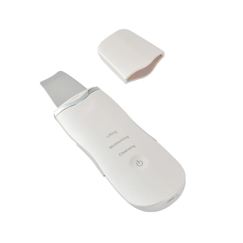 Ultrasonic Electric Skin Spatula Facial Beauty Device Pore Cleanser Comedone Remover Rechargeable Home Use Skincare Tool