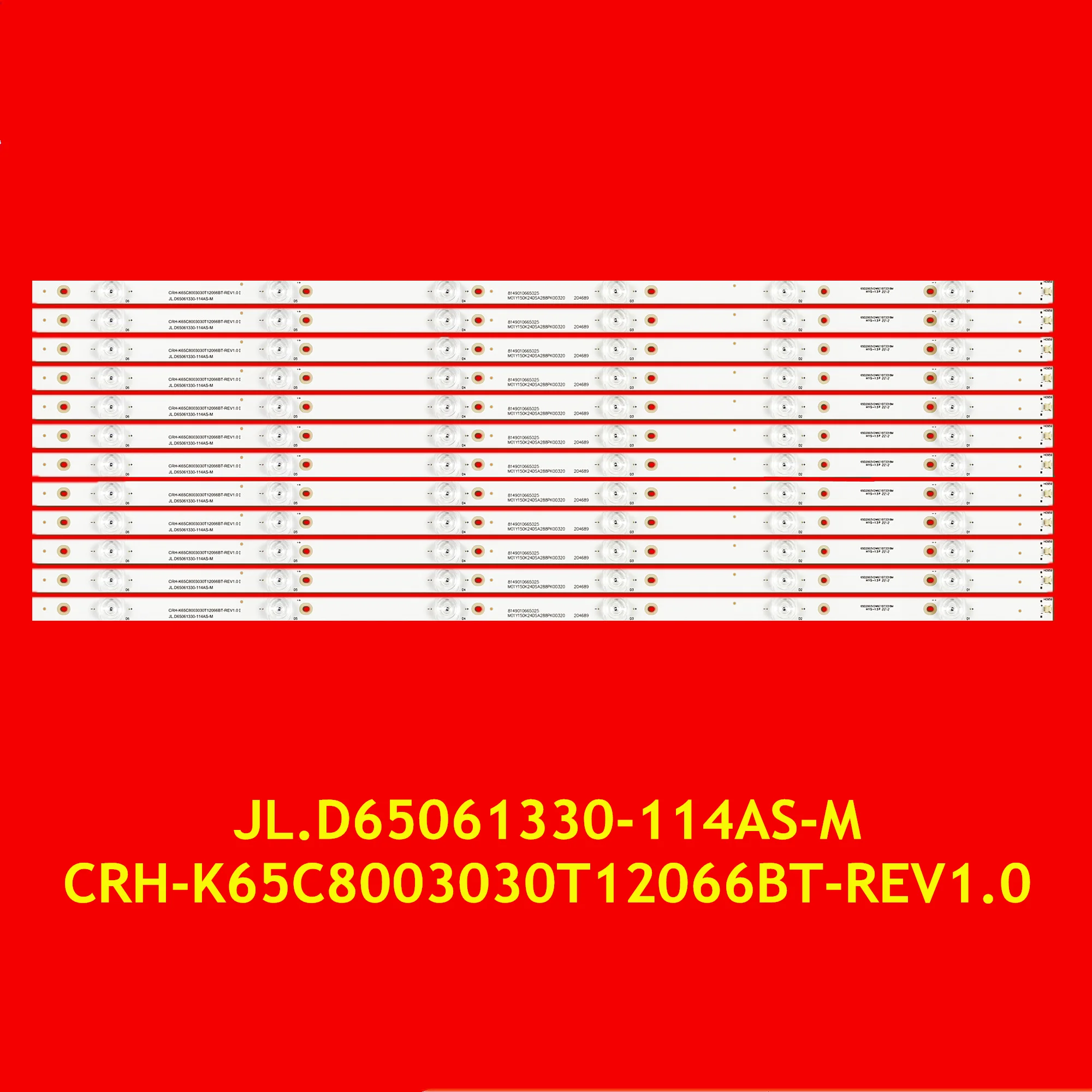 LED Strip for 65E8 PPTV-65NU2 65H80U L65MS-AZ LS65K610G 65CE1850D2 65GM18U 65BU5700 65M2U 65H80U 65UGX3500 JL.D65061330-114AS-M