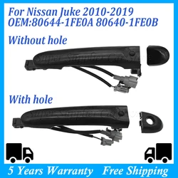 Dla Nissan Juke 2010-2019 przednia prawa zewnętrzna klamka drzwi dostęp bezkluczykowy 1PC 80644-3WC2A 80640-3WC2A 80644-1FE0A 80640-1FE0B