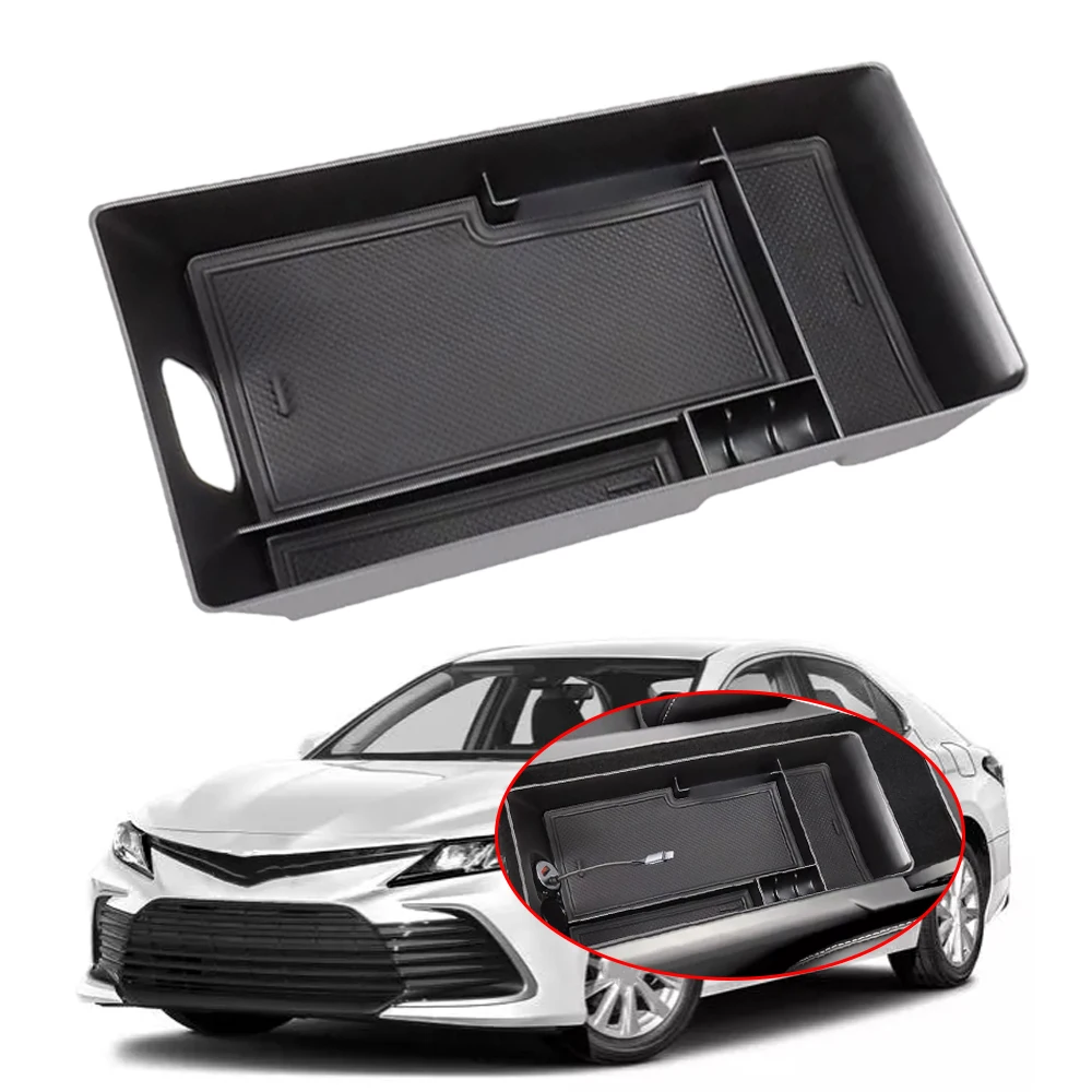 

Car Center Console Organizer Tray Fit for Toyota Camry XSE XLE SE LE 2024 Central control armrest box storage box Accessories