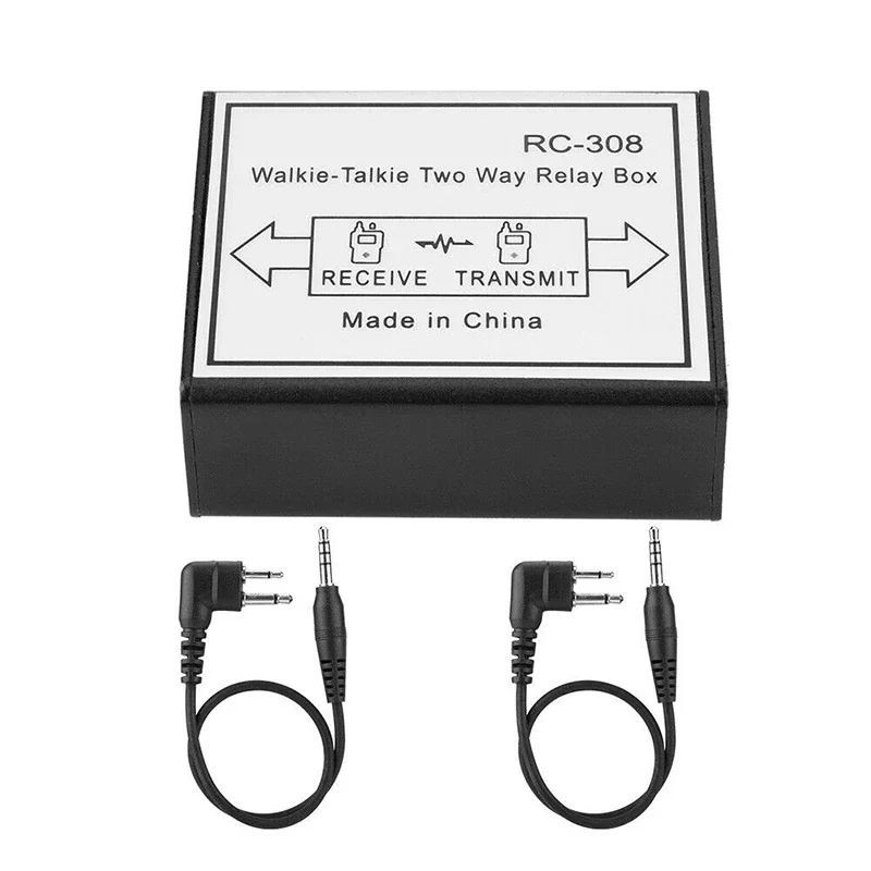 RC-308 radio station Walkie Talkie Relay Box M Port for Two-way Radio Repeater Box Transmit Receive Transceiver vertex