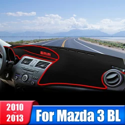 Car Dashboard Cover For Mazda 3 M3 BL 2010 2011 2012 2013 Axela Instrument Desk Sun Shade Mat Dash Non-slip Pad Accessories