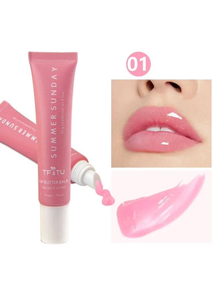 Lèvres polypeptides couleur beurre rouge à lèvres liquide hydrater brillant à lèvres liquide imperméable brillant à lèvres miel lèvres enrichissement