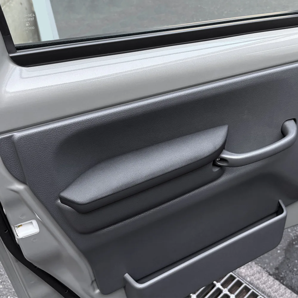 For Suzuki Carry 2026 2027 Matte Black Car Door Armrest Pad Elbow Rest Cushion Interior Decoration Accessories