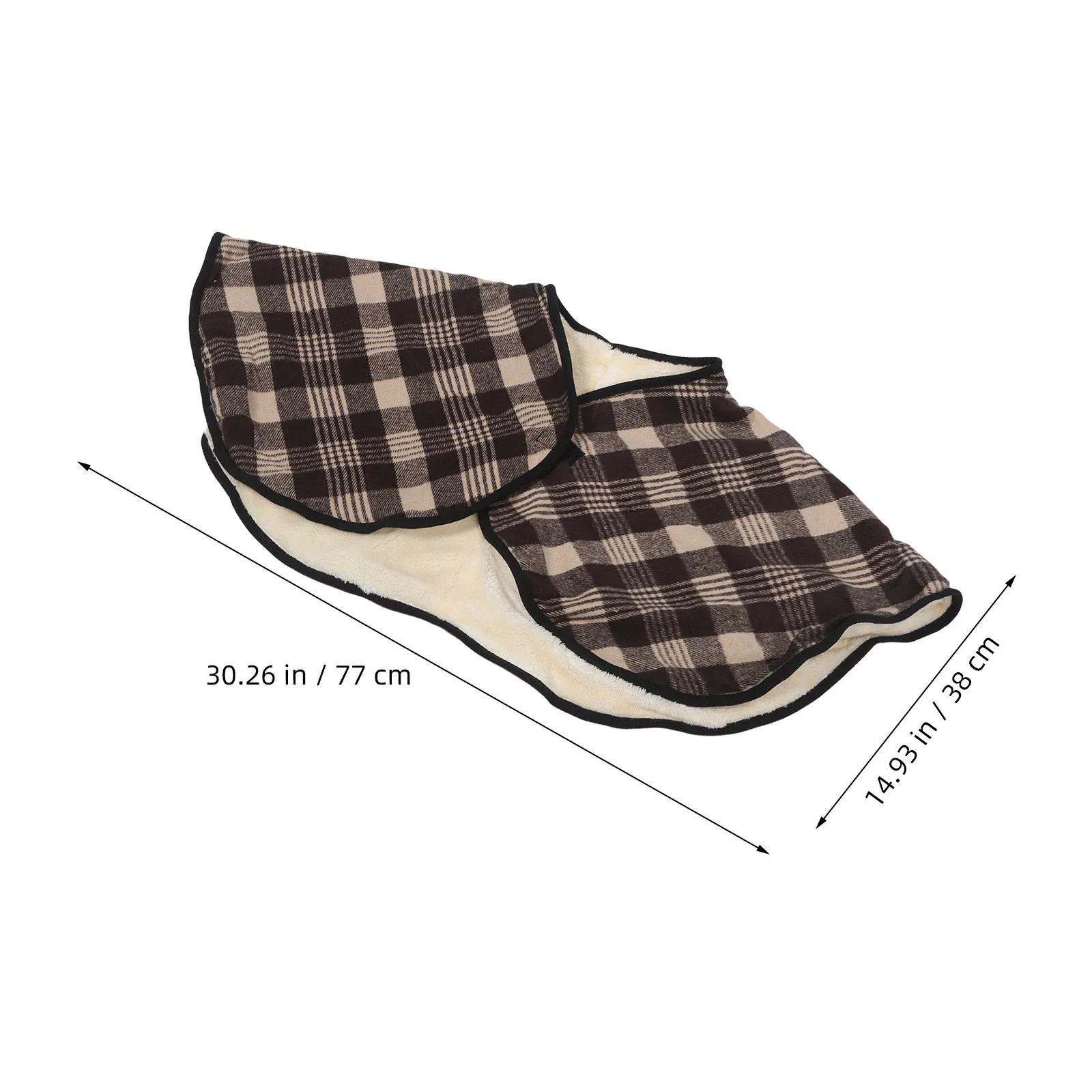 Halloween Christmas New Year Bedridden Patient Wheelchair Warmer Blanket Windproof Wearable Poncho Cape Magnetic Closure Lap