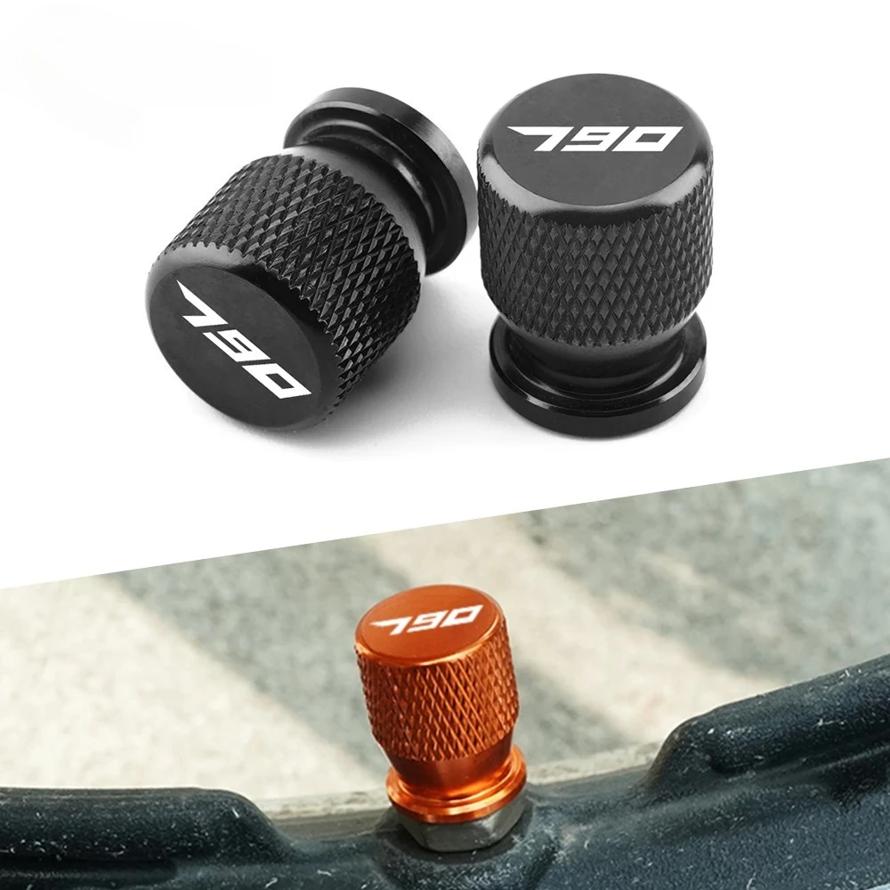 موتو عجلة السيارة قضيب صمام إطار قبعات محكم يغطي ل 790 مغامرة ADV 790 مغامرة R/S تعديل دراجة نارية الملحقات