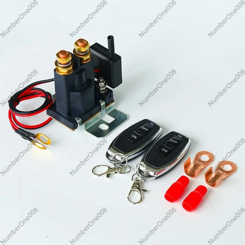 12V 500A Remote Battery Disconnect Switch Relay Anti Leak High Current Kill Switch for Car Truck
