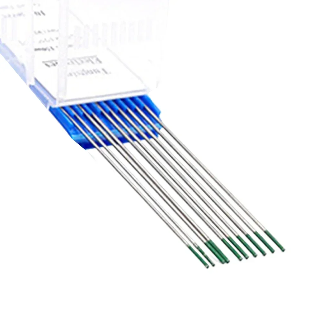 High Conductivity Tungsten Electrodes 10pcs Professional Welding Rod 150*13 2mm Greater Electron Emission Quality