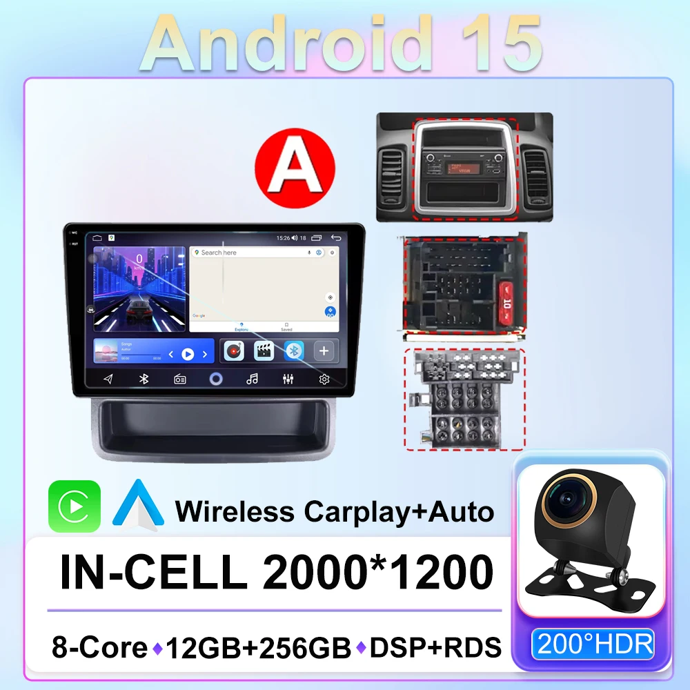 

Car Dvd Radio Stereo Head Unit For Renault Trafic 2001-2010 OPEL Vivaro 2006-2010 Nissan Primastar 2006-2014 Android 15 Video