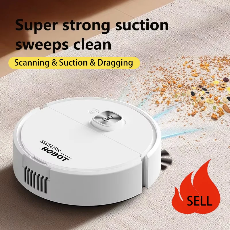 Mini Sweeping Robot Intelligent Sweeping Integrated Fully Automatic Low Noise Cleaning Sweeping Machine Appliance Home