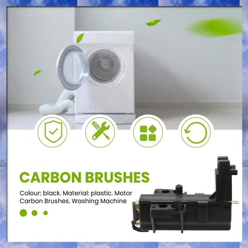 A33F Trend 2Pcs Washing Machine Motor Carbon Brush For Whirlpool Hoover Candy Ceset