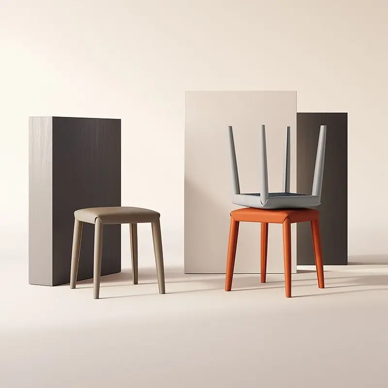 Square Small Dining Table Stool Room Chairs Bench Portable Dining Stool American Kitchen Banco Plegable Portatil Furniture