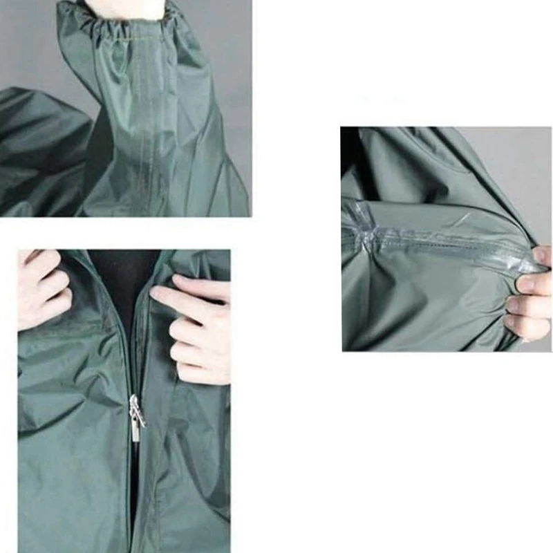 Fashion Motorcycle Raincoat /Conjoined Raincoat/Overalls Men And Women Fission Rain Suit Rain Coat