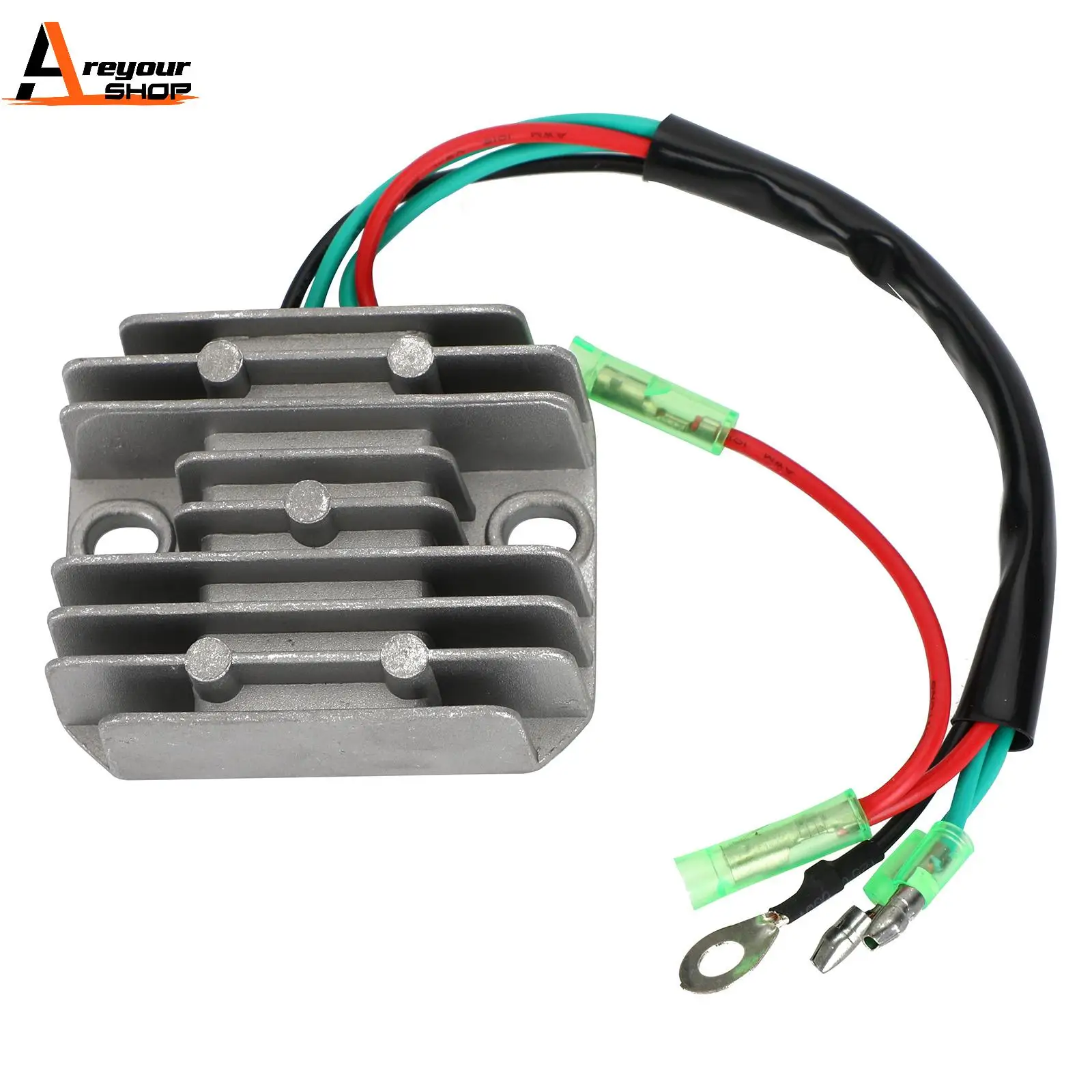 Areyourshop Voltage Regulator Rectifier for Yamaha F 8 9.9 15 Hp 6G8-81960-A0 6G8-81960-A1 Boat Motor Parts