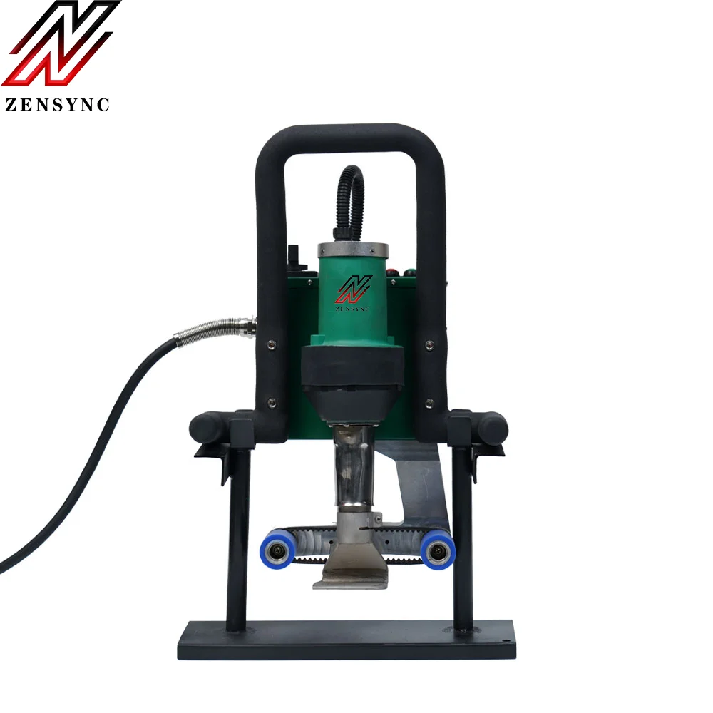 DHL Fedex UPS Semi- Automatic PVC Tarpaulin Sealing Machine Seam Hot Air Welder for Swimming Pool
