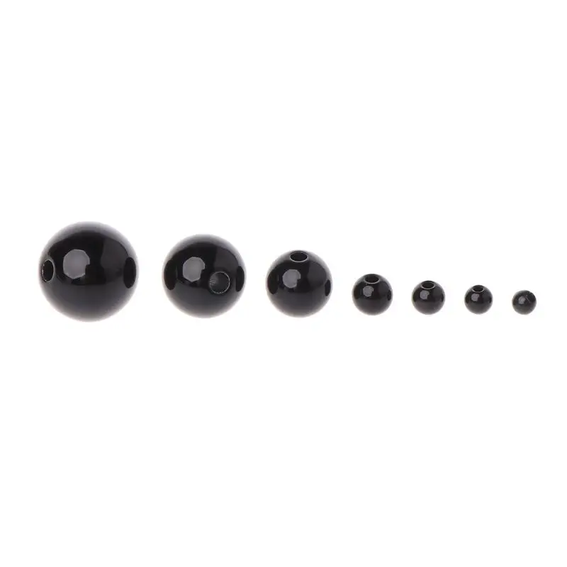 100pcs 3-12mm Black Safety for DOLL Eyes Sewing Beads For DIY Bear Stuffed